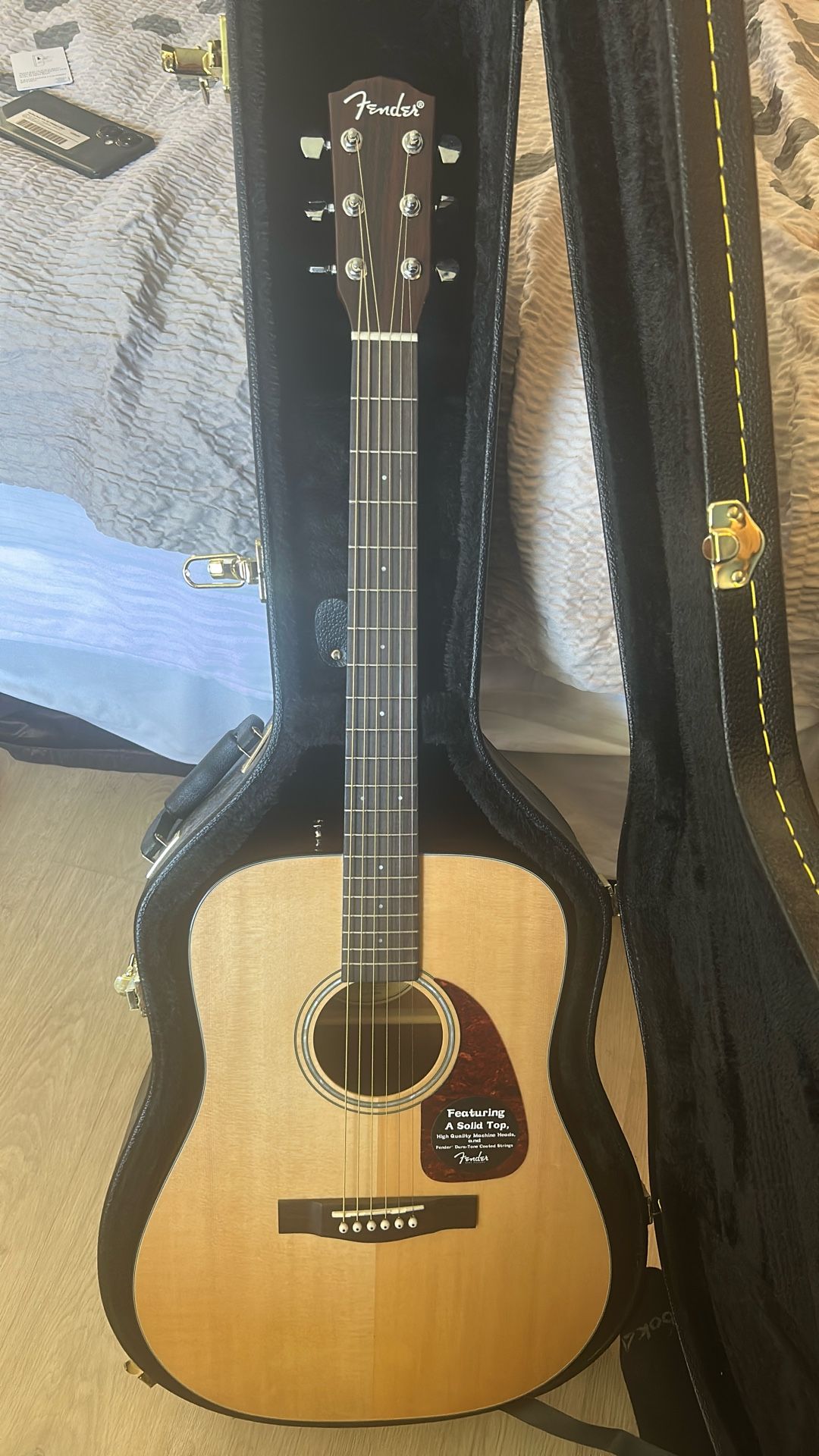 Fender Guitar And Hard Case