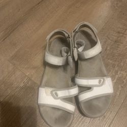 White Sandals 