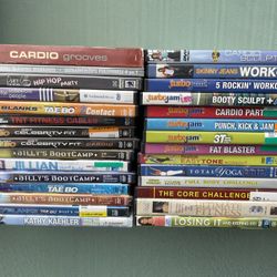 Lot Of Work Out DVDs (29 Total)