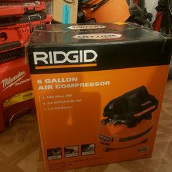 RIDGID 6 Gal Air Compressor 