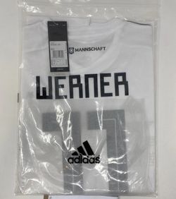 Germany Shirt World Cup Soccer Jersey Home White Adult Large