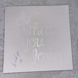 24 stencil templates 12 x 12. Various Phrases Reusable New Plastic Carrier