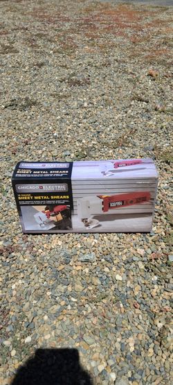18 Guage sheet metal shaers