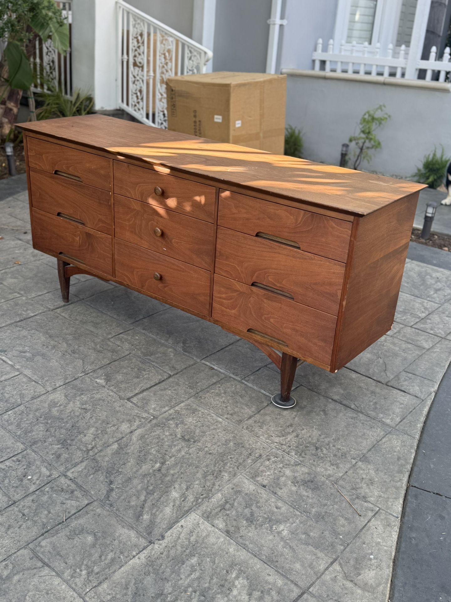 Midcentury Vega By morris 9 Drawer Dresser