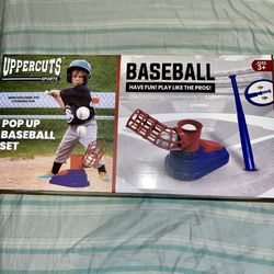 Uppercuts Sports Pop Up Baseball Set* New