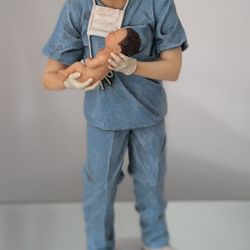 Masters Of Miracles Figurine Another Miracle, #DR94155 Doctor Statue (Excellent Condition 