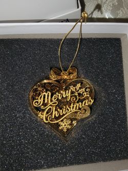 23kt Gold Plated Christmas ornament