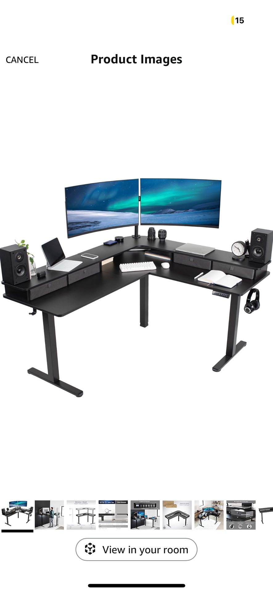 Vivo Electric Standing Desk