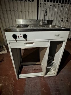 Stove and sink