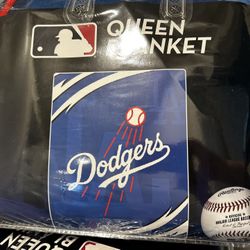 Queen Size Plush Dodger blanket for sale!!!! Cobija de Los Dodgers!! Queen Size!!! THEY ARE SELLING FAST!!! BUY YOURS TODAY!!!! PICK UP ONLY 