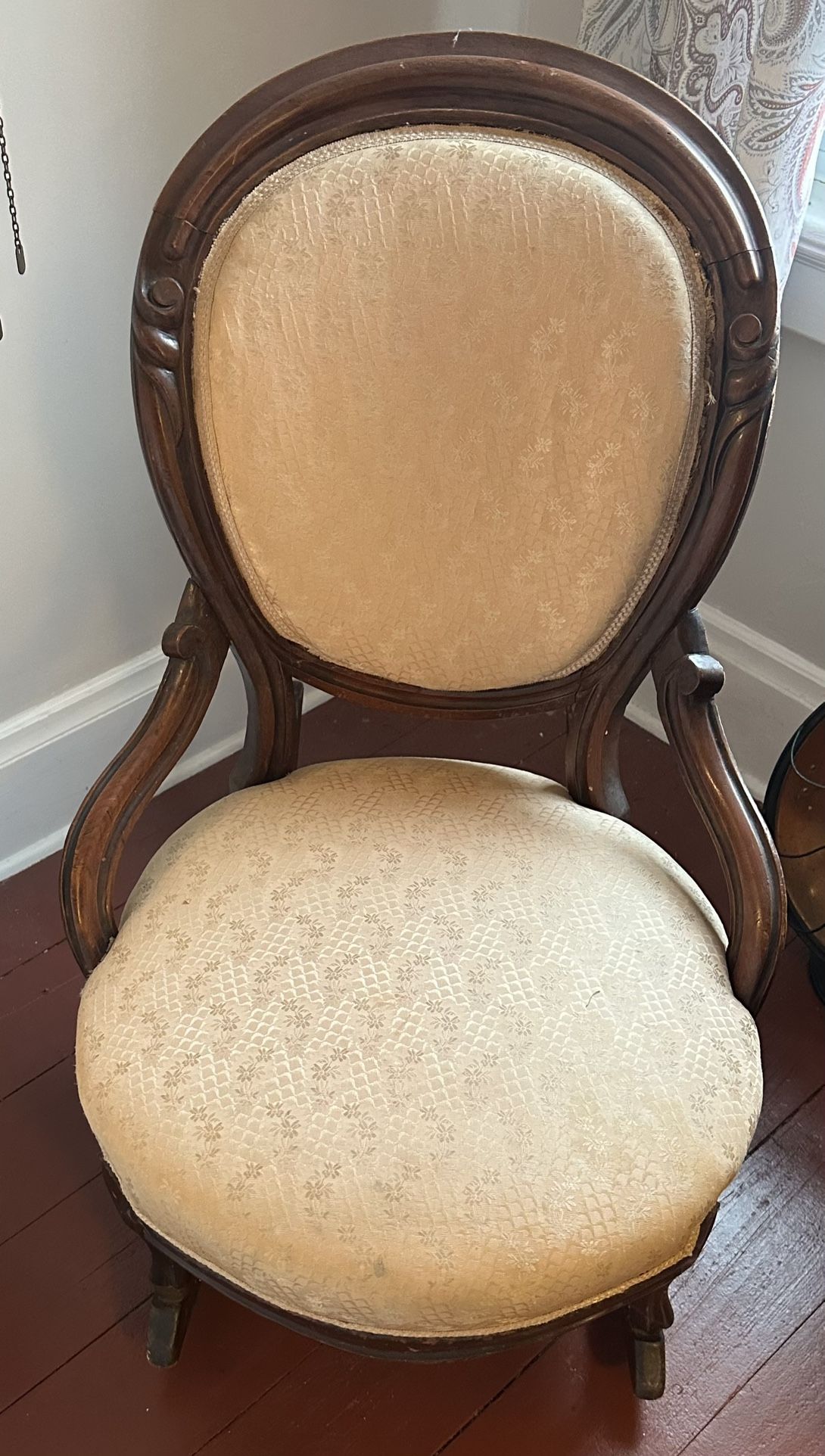 Antique Victorian Parlor Rocking Chair