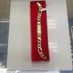 ID Bracelet 14K 43.9G