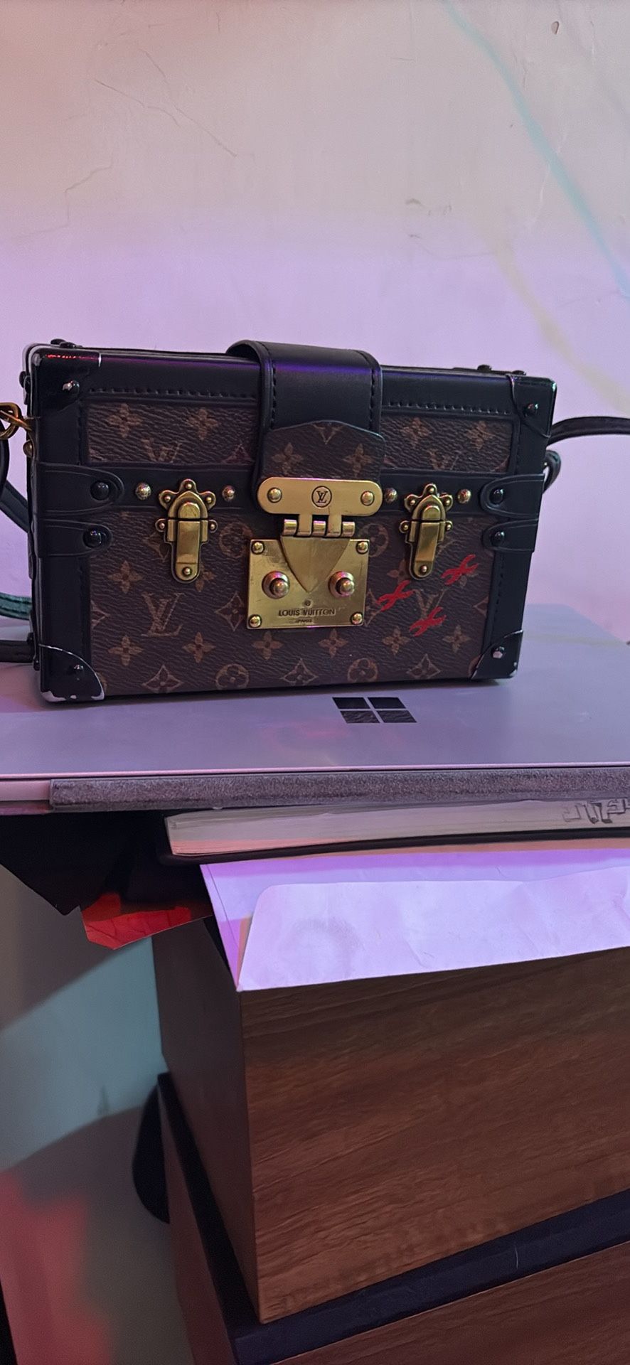 Louis Vuitton Petite Malle Hand Bag M45943