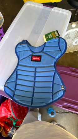 Catcher chest plate