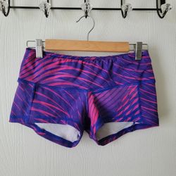 Fleo Twisted Blue Violet Shorts Small 