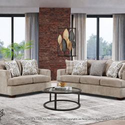 Sofa and love seat for only $1099.99‼️