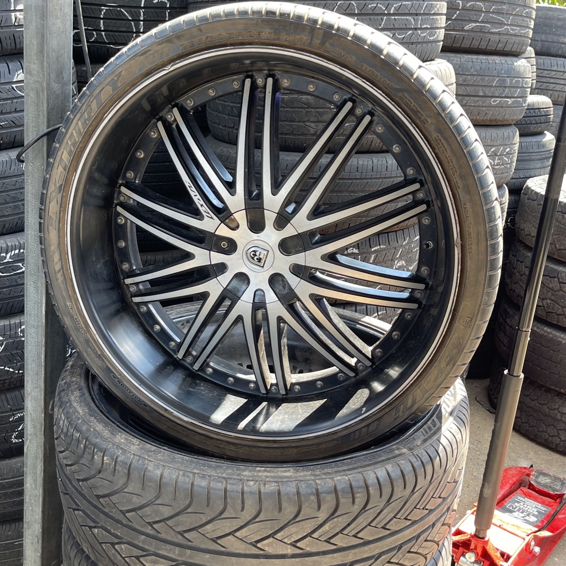 26’ Lexani Wheels & Tires 