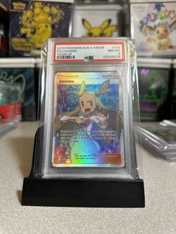 Jasmine (Full Art) - SM - Team Up (SM9), Pokemon Cards (2019), PSA 8