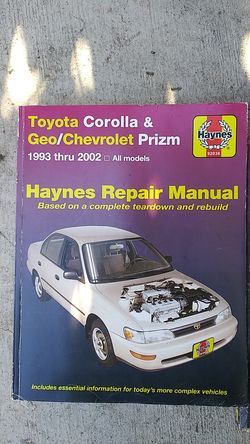 Haynes repair manuals Camry/Corolla
