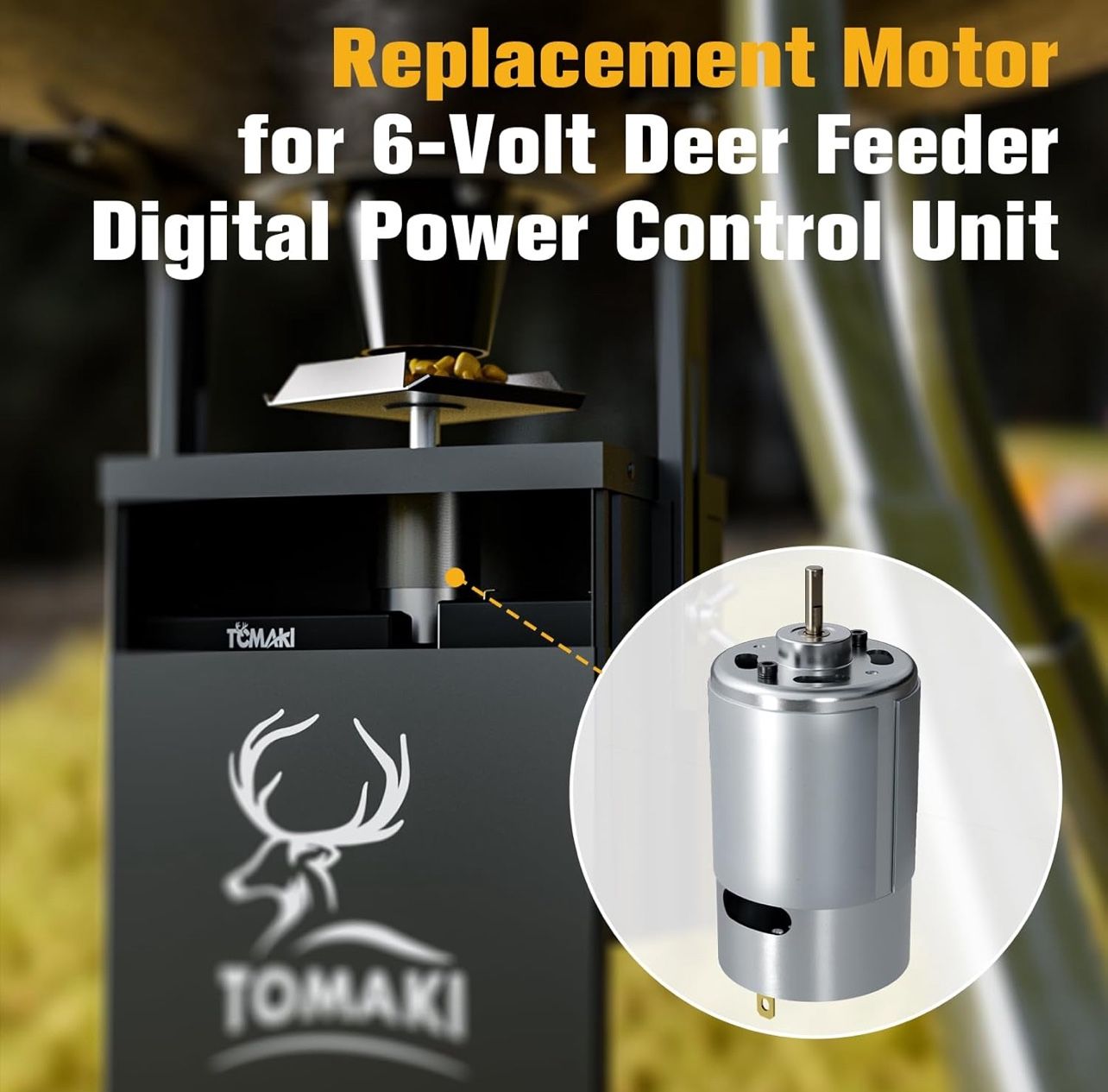 Deer Feeder Motor