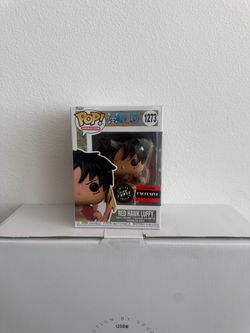 Red hawk luffy funko pop
