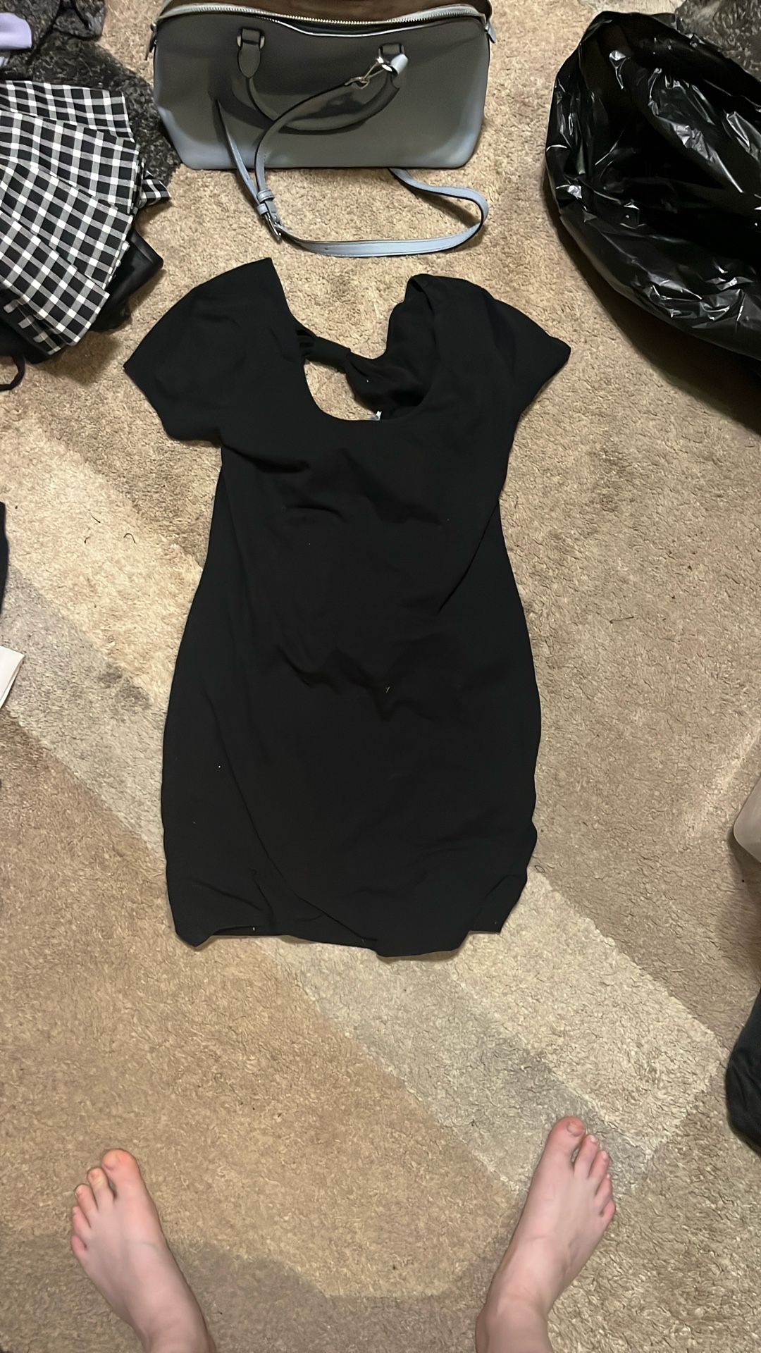 Black Bodycon Dress