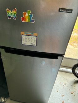 Two Door Mini Fridge Magic Chef