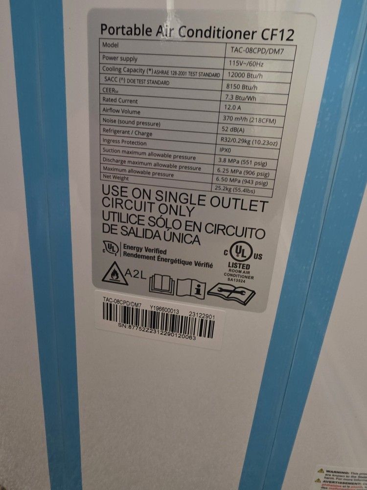 Portable Air Conditioner for Sale