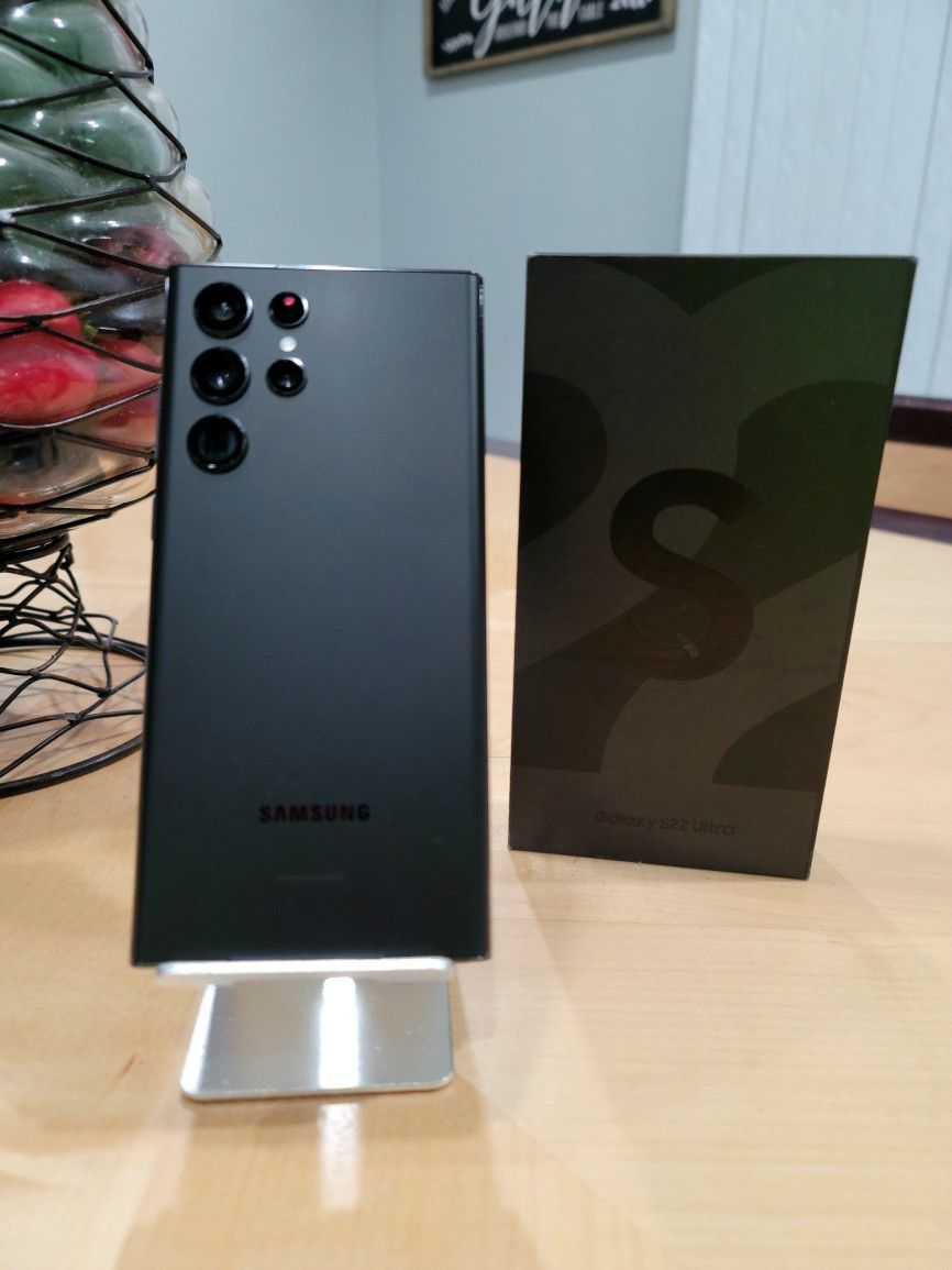 UNLOCKED S22 ULTRA 5G 128GB VERIZON TMOBILE AT&T CRICKET BOOST