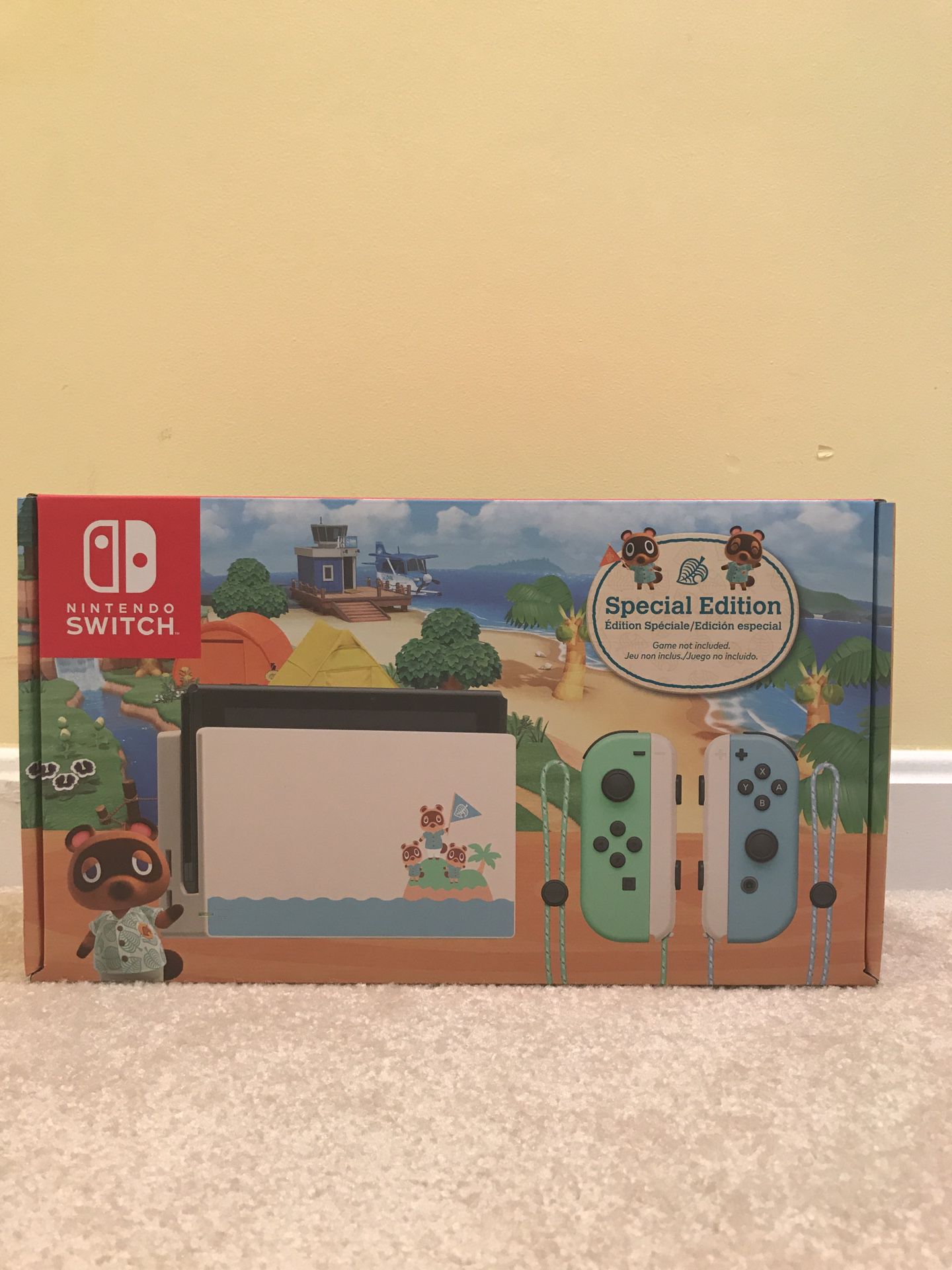Special Edition Animal Crossing New Horizons Console - SEALED