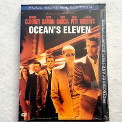 Ocean's Eleven DVD 2002 New