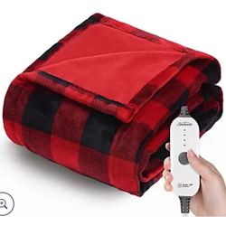 Sunbeam Heated Throw Nordic Premium. 60" × 50"