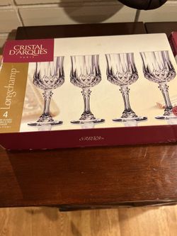 Crystal Stemware In Box