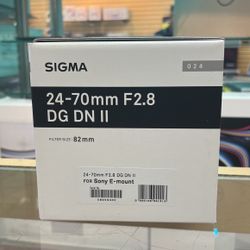 Sigma 24-70mm F2.8 Mark 2 < As Low As $1 Down 