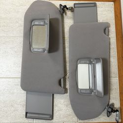 ⭐️ 99-04 Honda Odyssey Driver & Passenger Illuminated Sun Visors Set Pair OEM