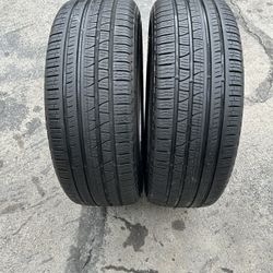 2. Tires. 245. 60. 18. Pirelli.