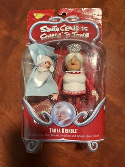 SANTA CLAUS IS COMIN' TO TOWN Tanta Kringle Memory Lane Action Figure