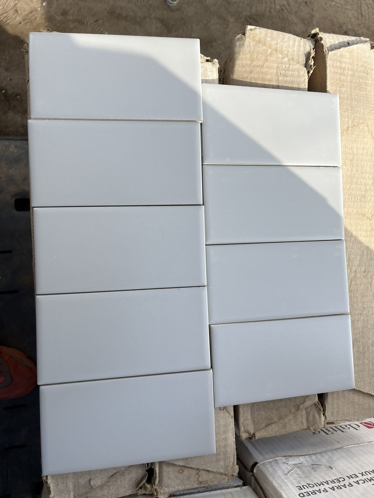 Rittenhouse Square Matte Desert Gray 3in x 6in Ceramic Subway Wall Tile (12.5 sq. ft. / case)