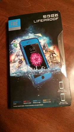 IPhone 6/6S plus Lifeproof Case Blue