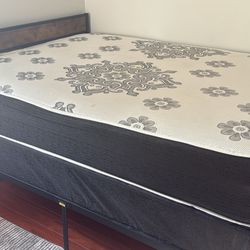 Queen Bed Frame+mattress+box