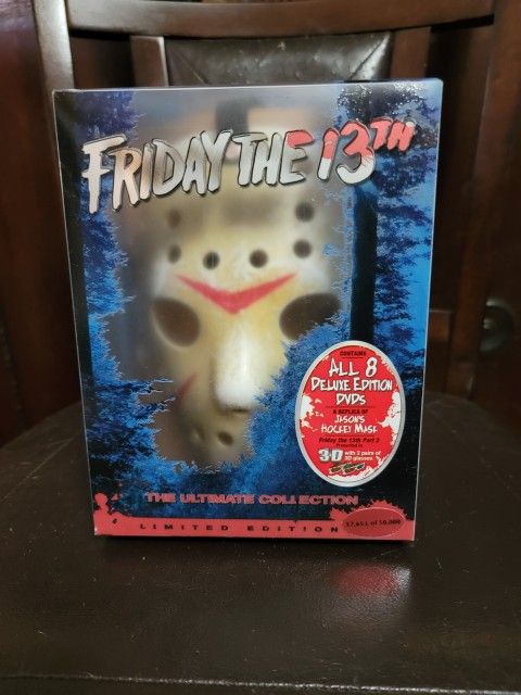 Friday the 13th The Ultimate Collection Limited Edition # 17651 Of 50,000