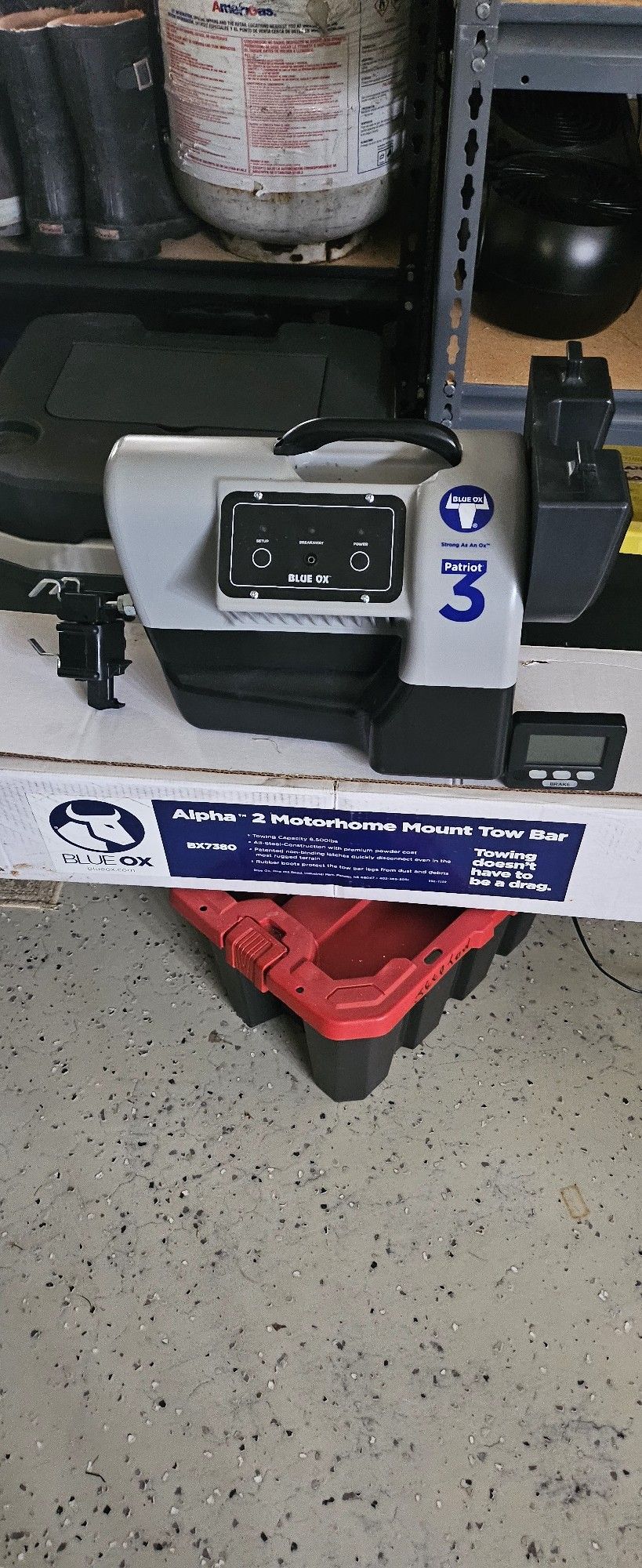 BLUE OX MOTORHOME TOW BAR