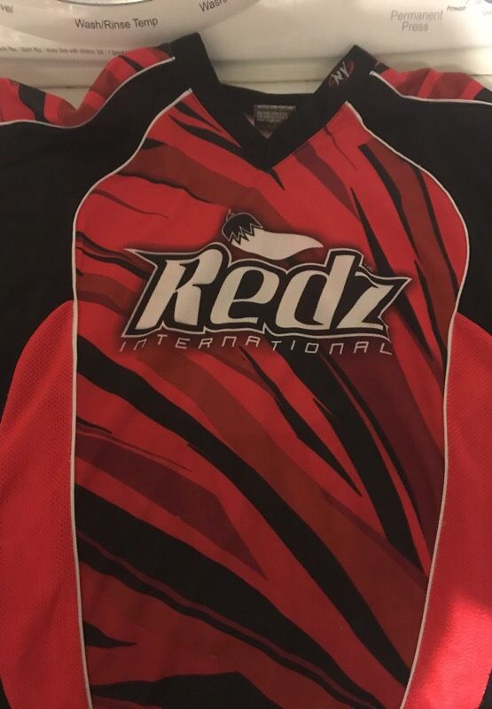 Long sleeve Redz International Paintball Jersey