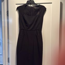 Ava Aiden Small Black Sheath Dress