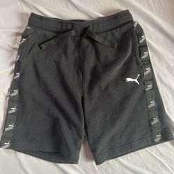 Black Puma Shorts