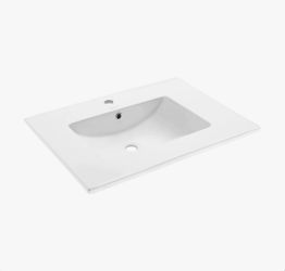 30" Ceramic Vanity Sink Top