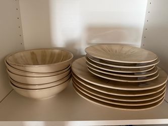 Pier 1 Sanctuary Stoneware — 15 Pieces