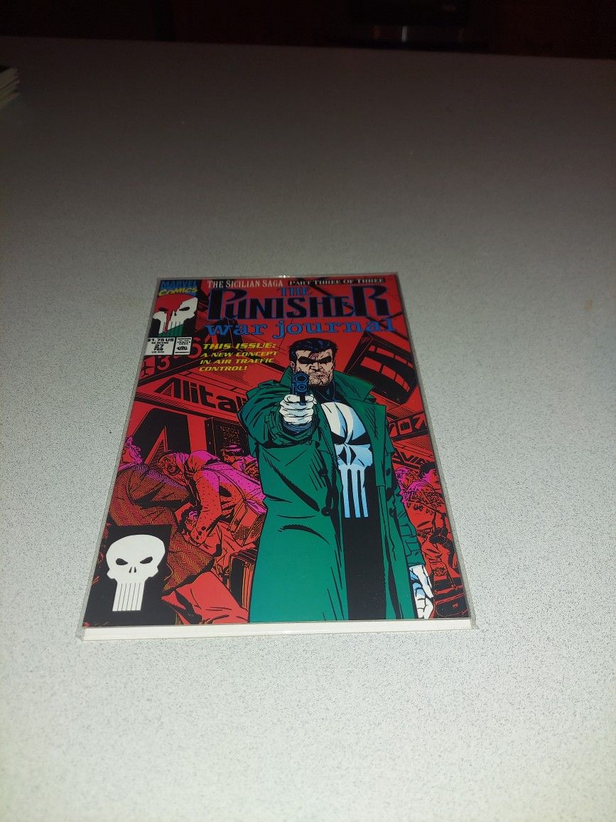 1991 THE PUNISHER WAR JOURNAL #27 COMIC BAGGED AND BOARDED
