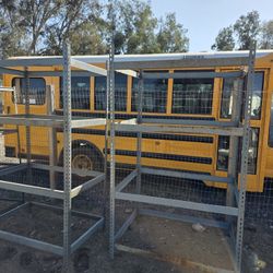 4 Metal Storage Shelves