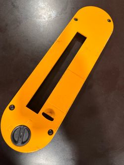 Dado Throat Plate 10" Portable Table Saw, Fits for DWE7490, DWE7491, DWE7491RS   Fe7)